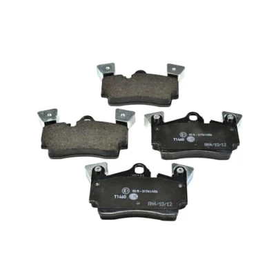 Immagine di HELLA 8DB 355 011 471 Kit pastiglie freno Predisposto per contatto segnalazione usura con contrappesi AUDI: Q7, PORSCHE: Cayenne