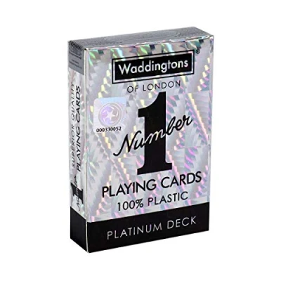 Immagine di Platino classico Waddingtons Number 1 Carte da gioco