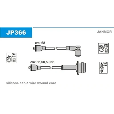Immagine di JANMOR JP366 Kit Cavi Accensione