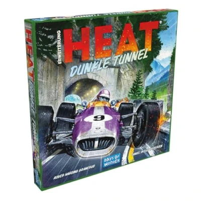 Immagine di Days of Wonder, Heat tunnel oscuro, estensione, gioco d&#039;intenditori, di corse, 1 7 giocatori, dai 10+, 60 minuti, tedesco