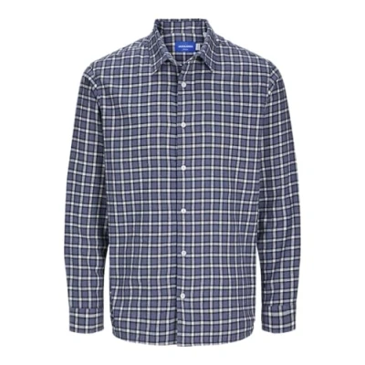 Immagine di JACK &amp; JONES Jorjoshua Flannel Check Shirt LS Camicia Casual, Notte Foresta, XL Uomo