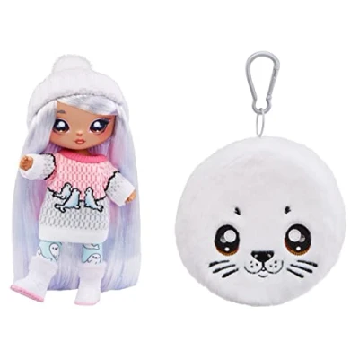 Immagine di RAINBOW HIGH Na Surprise 2 in 1 Winter Theme Harper Seal, Colore, 582649C3