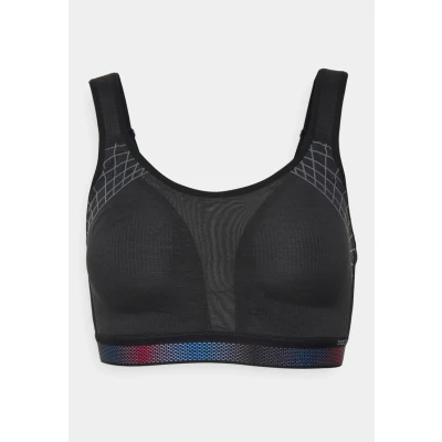 Immagine di triaction by Triumph Cardio Cloud Reggiseno sportivo con sostegno elevato, Donna, Taglia: 75C, Black