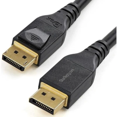 Immagine di StarTech.com Cavo per monitor DisplayPort 1.4 da 4m 8K 60Hz DP sottile Certificato VESA (DP14MM4M)