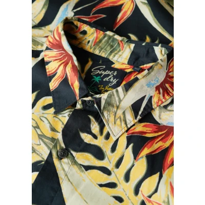 Immagine di Superdry Hawaiian Printed Camicia, Uomo, Taglia: XXL, Bird of paradise navy