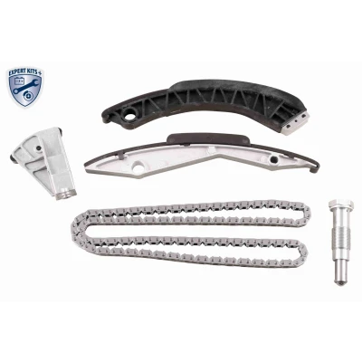 Immagine di VAICO V20 10016 BEK2 Kit Catena distribuzione con tendicatena, guide di scorrimento per albero a camme dentata, chiusa BMW: 5 Sedan