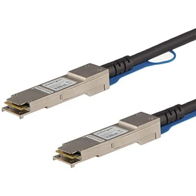 Immagine di StarTech.com Cavo QSFP+ a connessione diretta da 5 m Compatibile con Cisco QSFP H40G CU5M 40G Twinax passivo