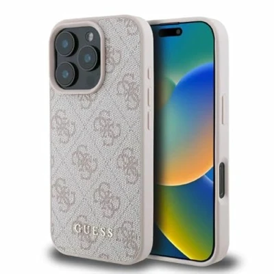 Immagine di CG Mobile Guess GUHCP16XG4GFPI Custodia rigida per iPhone 16 Pro Max 6,9&quot;, colore: Rosa