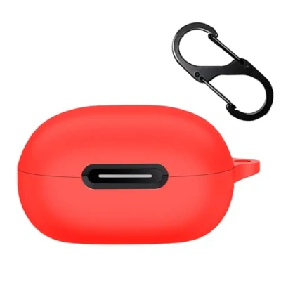 Immagine di GIOPUEY Cover Compatibile con Anker Soundcore P40i, Cilicone Custodia, Ultrasottile Case Cover, Antiurto, Resistente ai Graffi Rosso