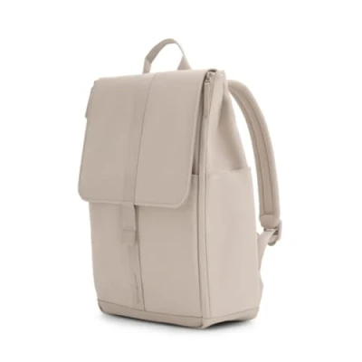 Immagine di Bugaboo Zaino Fasciatoio, Borsa per il Cambio Sostenibile con Materiali Riciclati, Resistente all&#039;Acqua, Facile da Pulire, Include Materassino e Portabottiglie Termico, Desert Taupe