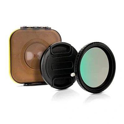 Immagine di (67 mm) JJC Filtro ND2 ND32 Variabile + Polarizzatore CPL, 5 Stop ND Fader a Densità Neutra per Canon EF S 18 135mm F3.5 5.6, RF 24 105mm F4 7.1, Sony FE 70mm Obiettivi