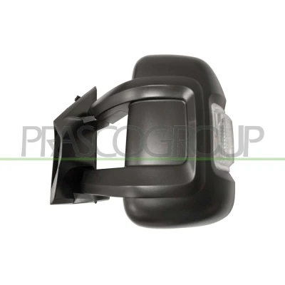 Immagine di specchio retrovisore esterno Prasco FT9307015 con sensore Sx nero per a regolazione manuale, convesso, senza tinta FIAT: Ducato III Van