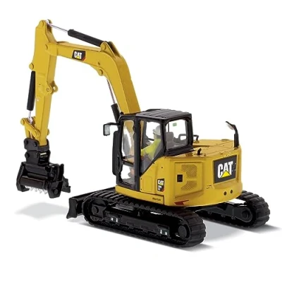 Immagine di Diecast Masters 1:50 Caterpillar 309 CR Mini Hydraulic Excavator 85592 Escavatore Hex, Scala, Circa 11,9 x 4,9 5,2 cm, dai 14 Anni in su, Colore Yellow,