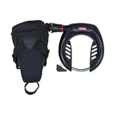 Immagine di lucchetto da telaio ABUS PRO SHIELD PLUS 5950 NR Set di lucchetti per bicicletta con catena 6KS/85 e custodia ST5950 8,5 mm Livello sicurezza 9 Nero