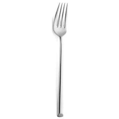 Immagine di Amefa Metropole Set 12 forchette da Tavolo, in Acciaio Inox 18/10, Lunghezza 211 mm, 18/10_304, Nero