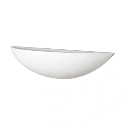 Immagine di applique &#039;Guilia&#039; dimmerabile (Moderno) colore Bianco, in Argilla ad es. Corridoio (1 luce, E27) di Lindby faretto a parete,