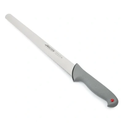 Immagine di Arcos Serie Colour Proof Coltello Pasticceria Torta Lama Acciaio Inossidabile Nitrum 300 mm Manico Polipropilene Coperto da Elastomer Colore Nero