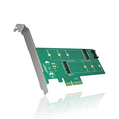 Immagine di TARJETA PCI ICYBOX 2X M.2 Disco SSD Host SATA3 PCIE X4