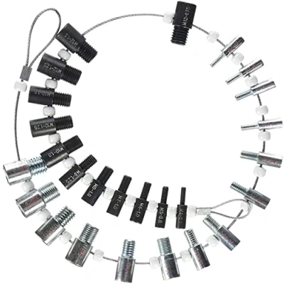 Immagine di Nut, Bolt Thread Checker(Inch &amp; Metric), Kit di Bulloni e Dadi Strumento Misurazione del Calibro per Imperiali Metrici