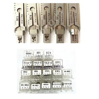 Immagine di Strumenti professionali for fabbro SS001 SS002 SS002R SC1 SC4 KW1 KW5 R52 TE2 SC20 M1 AM5 utensile manuale serratura civile (Color : SS002)