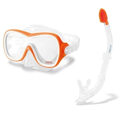 Immagine di Intex 55647 Set Maschera e Boccaglio Wave Rider Assortiti, 1 pezzo, Latex Free, Multicolore, 8+ Anni