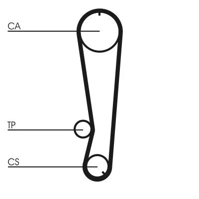 Immagine di CONTITECH CT788K1 Kit cinghia di distribuzione 95 DAIHATSU: Feroza Hard Top, Soft Top