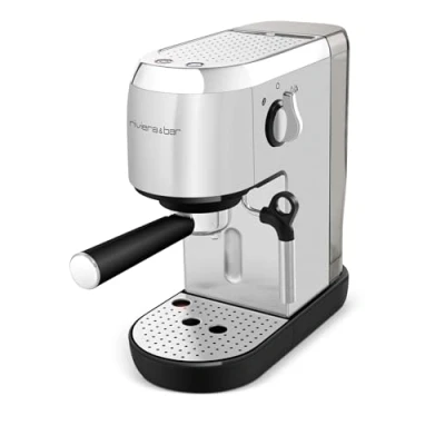 Immagine di Riviera et Bar Macchina per caffè espresso compatta in acciaio inox BCE350