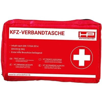 Immagine di HP Autozubehör 10039 KFZ Verband Borsa Rot (L x B H) 22.5 14 6.5cm
