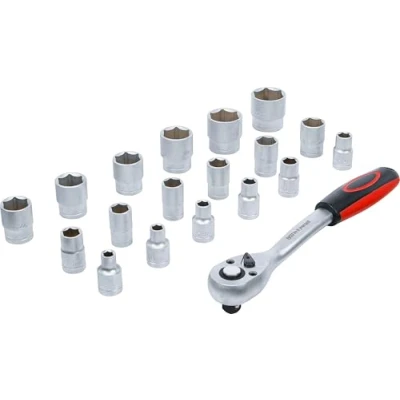 Immagine di Kraftmann Set Di 19 Bussole, 1/2&quot;