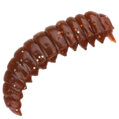Immagine di Trout Master Camola 30 mm 15 falene artificiali di api, colore/aroma: Worm/Shrimp