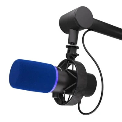 Immagine di ENDORFY Solum Broadcast, USB Microphone, Adjustable Studio Boom Arm, Dual Function Mute And Gain knob, 3,5mm minijack Output EY1B008
