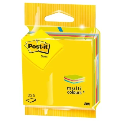Immagine di Post it 2014UC Memo, 325 Fogli, 76 x mm, Multicolore (Verde/Giallo/Fucsia/Blu)