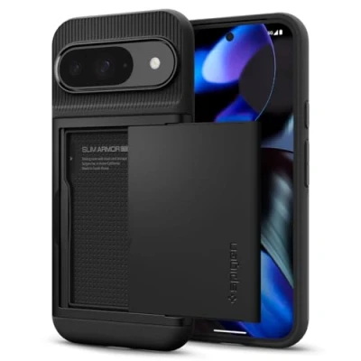Immagine di Spigen Cover Slim Armor CS Compatibile con Pixel 9/9 Pro Nero