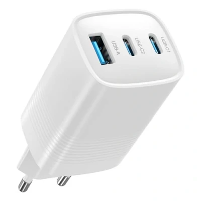 Immagine di Caricatore USB C 67 W, Alimentatore Rapido GaN Compact PD a 3 porte, Veloce per MacBook Pro/Air, Dell XPS, Laptop, iPad Pro, GalaxyS23, Note 20/10+, iPhone 15/14/13/12Pro Max