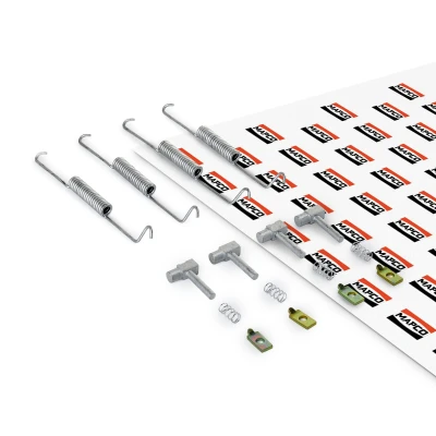 Immagine di MAPCO 9990 Kit accessori, Ganasce freno Assale anteriore