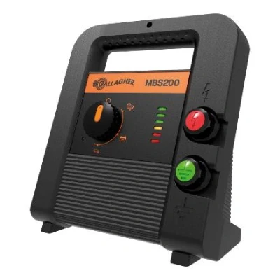 Immagine di Elettrificatore per recinzione Gallagher MBS800, 230V/12V/Solare, Adatto Zootecniche e Agricoltura