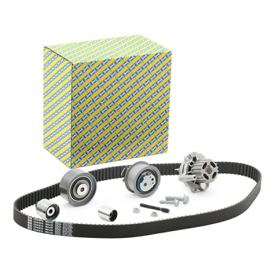 Immagine di SNR KDP457.670 Pompa Acqua + Kit Cinghia Distribuzione AUDI: A4 B8 Avant, A3 Sportback, Hatchback, VOLKSWAGEN: GOLF 6, Passat B6 Variant, Tiguan I