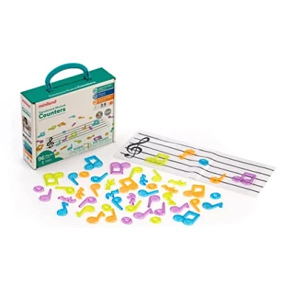 Immagine di Miniland Contatori Musicali traslucidi, Vari Colori, 1