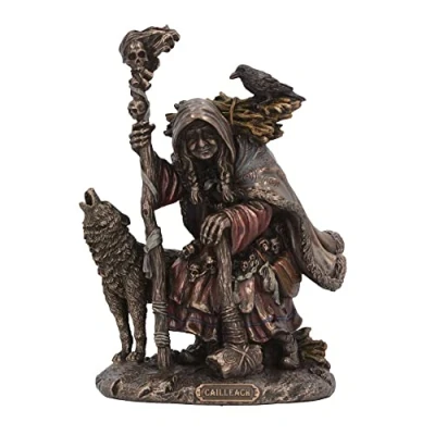 Immagine di Nemesis Now Cailleach, statuetta in bronzo, 18,5 cm