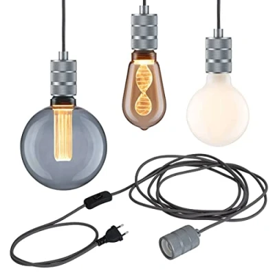 Immagine di Paulmann Tilla Pendel 78437 Lampada a sospensione E27 Alluminio