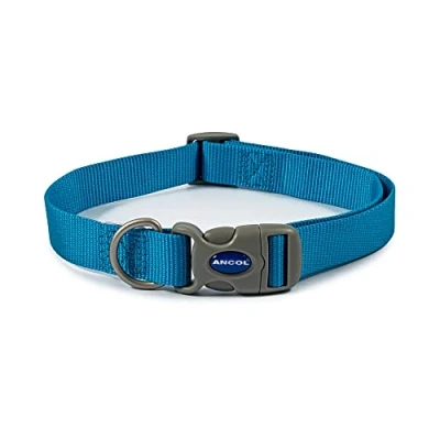 Immagine di Ancol Viva Collare Regolabile Quick Fit Blu. Misura 5 9 per 45 70 cm Resistente alle intemperie