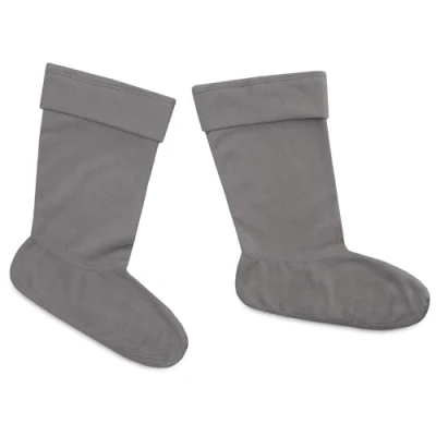 Immagine di CityComfort Calze Termiche Uomo Invernali per Stivali in Gomma 41 46 Calzini Riscaldanti Caldissimo Pile Escursionismo Trekking (Grigio, 41/42 EU)