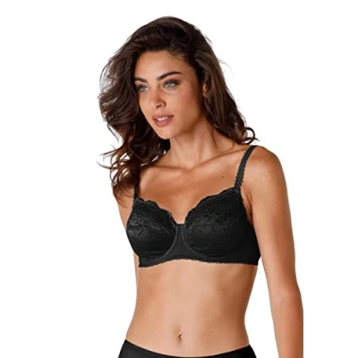Immagine di Lovable Exuberance Reggiseno con ferretto, Donna, Taglia: 90C, Black