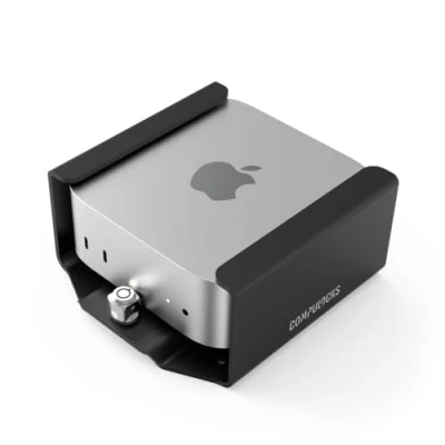 Immagine di Supporto sicuro per Mac Mini M4 2024 con testa di bloccaggio