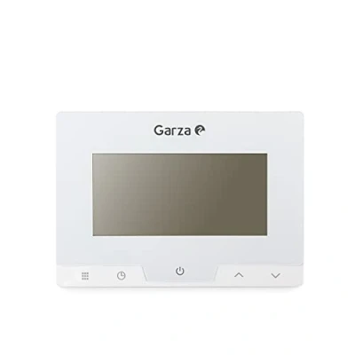 Immagine di Garza Cronotermostato digitale programmabile per caldaia e riscaldamento, touch controller di temperatura., Bianco, 20 x 80 120 millimetri