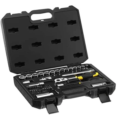 Immagine di STANLEY set chiavi a bussola att. 3/8&quot; 45 pz