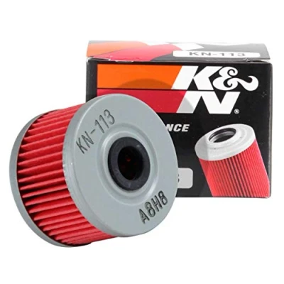 Immagine di K&amp;N Filtro Olio Powersports Cartuccia 52x37mm compatibile con Honda (KN 113)