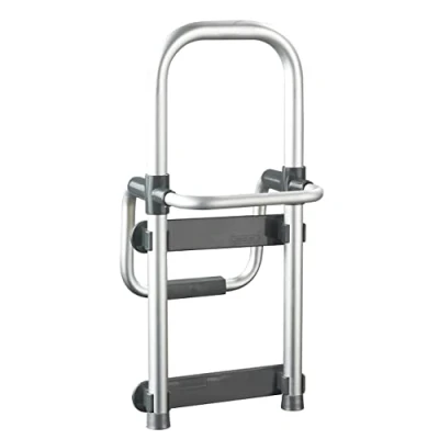 Immagine di WENKO DIE BESSERE IDEE Maximex Ausilio di Accesso Secura per la Vasca da Bagno, Facile installare, può Essere Caricato Fino a 150 kg, in Alluminio Resistente e plastica Robusta, Argento