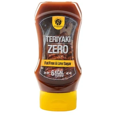 Immagine di Rabeko Zero Sauce Teriyaki, 1 x 350ml senza zucchero e a basso contenuto di grassi prodotti sani carboidrati con meno calorie per insalate, patatine fritte,