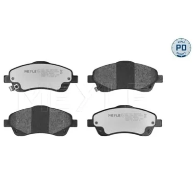 Immagine di MEYLE 025 237 6819/PD Kit pastiglie freno PD Quality Assale anteriore con segnalatore acustico usura lamierino anticigolío